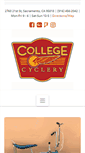 Mobile Screenshot of collegecyclery.biz